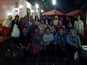 Buka puasa bersama di RM Dewa Rasa (19 Juli 2013)