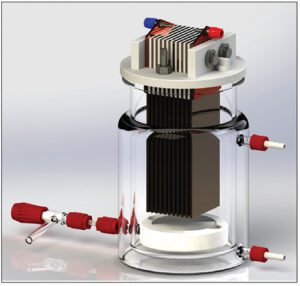 Melakukan scale up proses&nbsp;elektrokimia