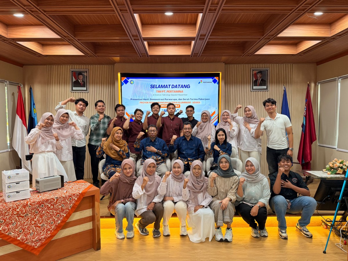AluBayu, Inovasi Baterai Aluminium–Udara Rechargeable Hasil Kolaborasi ITS dan&nbsp;Pertamina